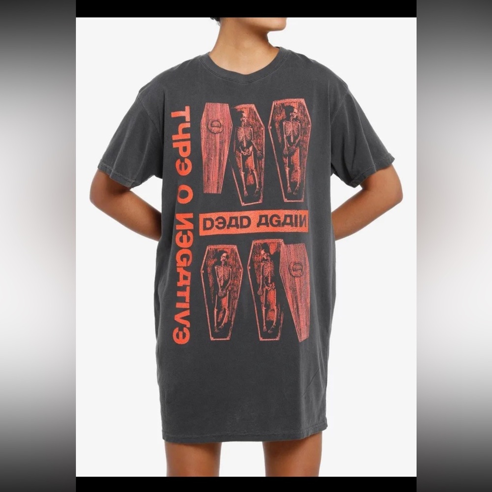 🆕 Type O Negative Dead Again Tshirt Dress